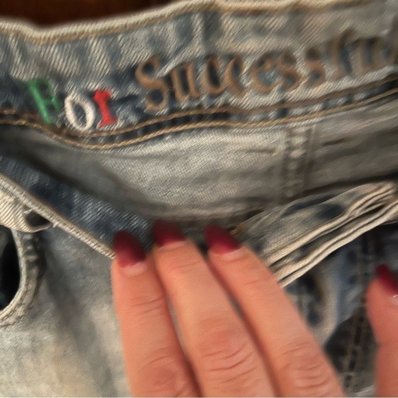 Diesel industry made in Italy man distressed jeans excellent condition - Picture 6 of 7